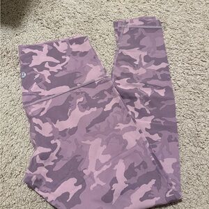 LuLuLemon Camouflage Leggings